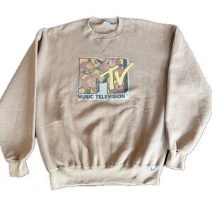MTV Upcycled Crew Neck Sweatshirt
